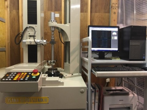 高精度歯車測定器