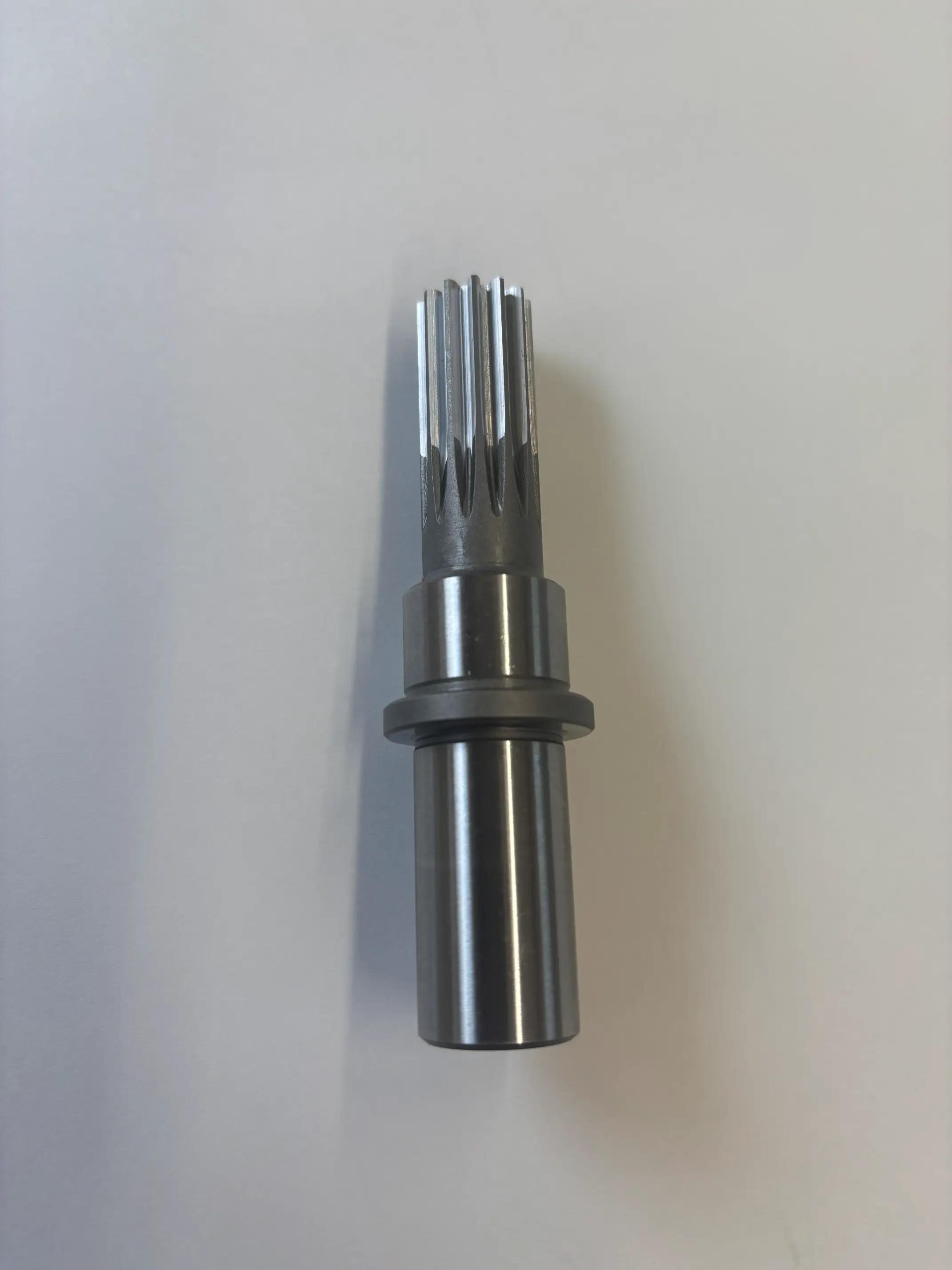 軸付き平歯車　シャフト